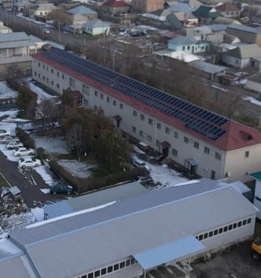 Солнечная электростанция на объекте: Коммерческое здание 158 кВт